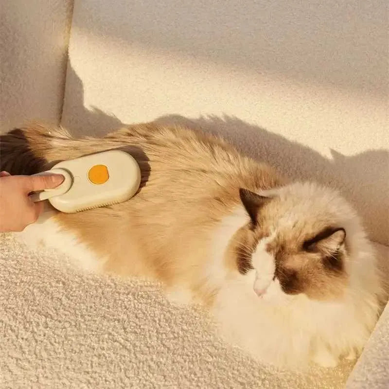 Steam Pet Grooming Brush