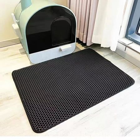 Double-Layer Honeycomb EVA Cat Litter Mat