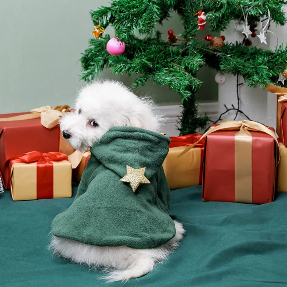 Pet Christmas Cloak