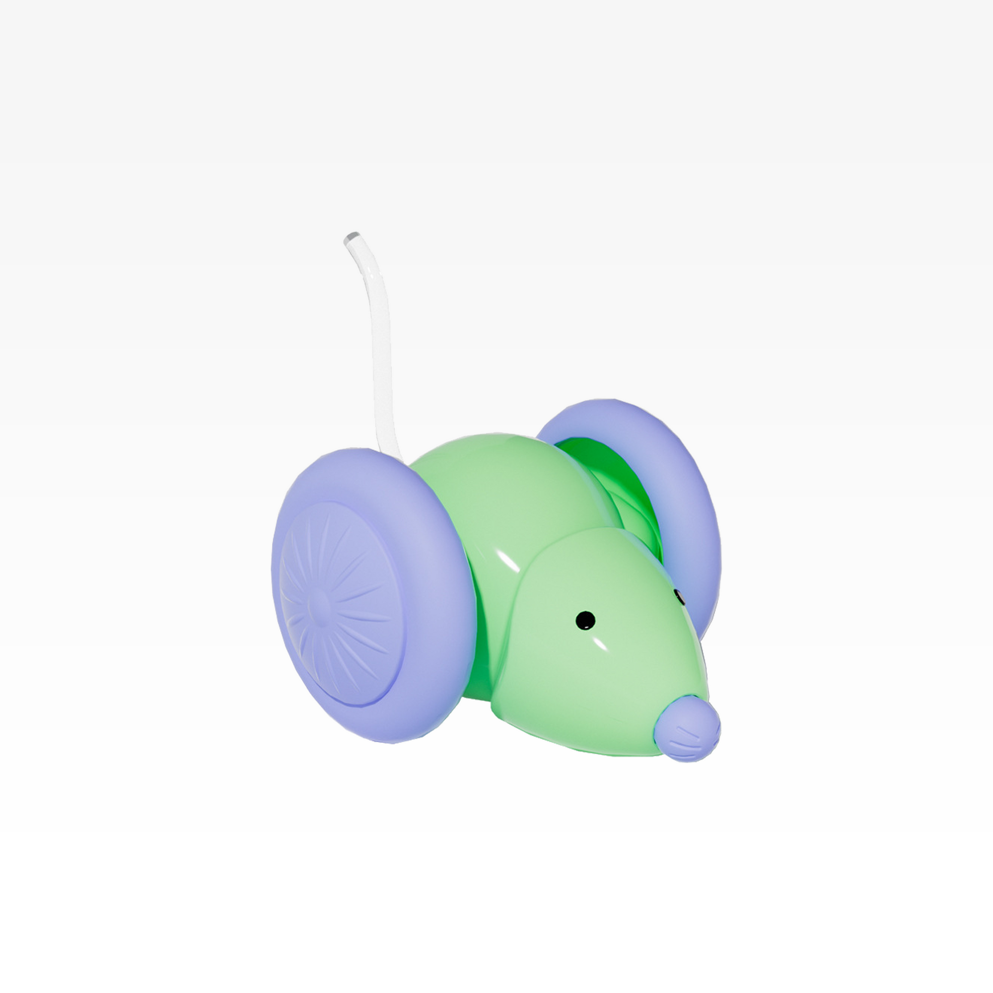 Jouet interactif pour chat en forme de souris électrique