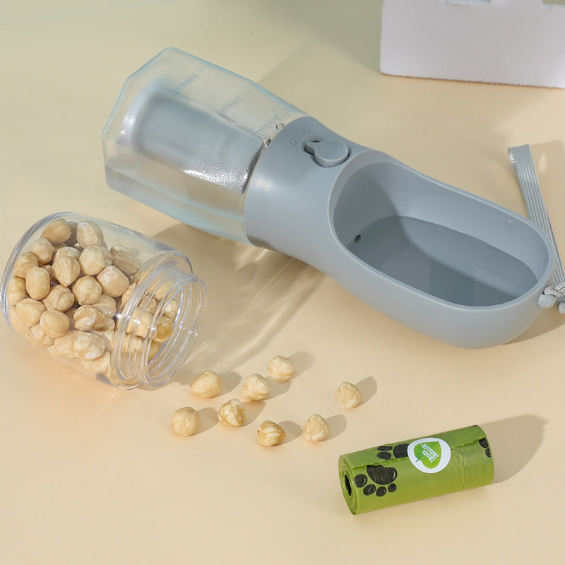 3-in-1 Hydration & Snack Travel Bottle