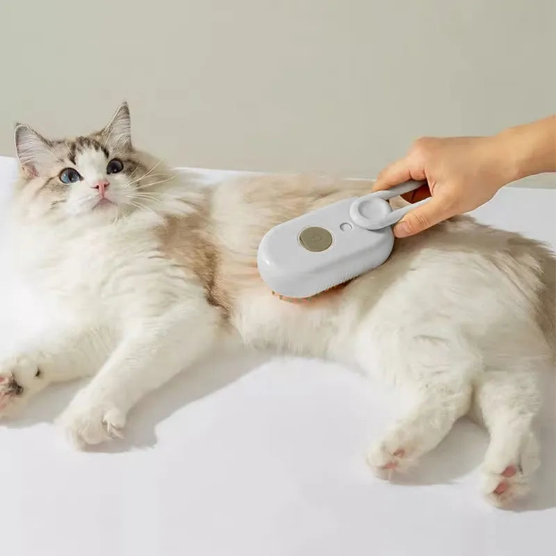 Steam Pet Grooming Brush