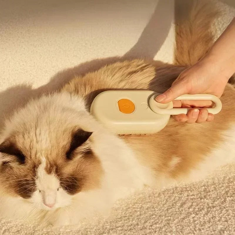 Steam Pet Grooming Brush