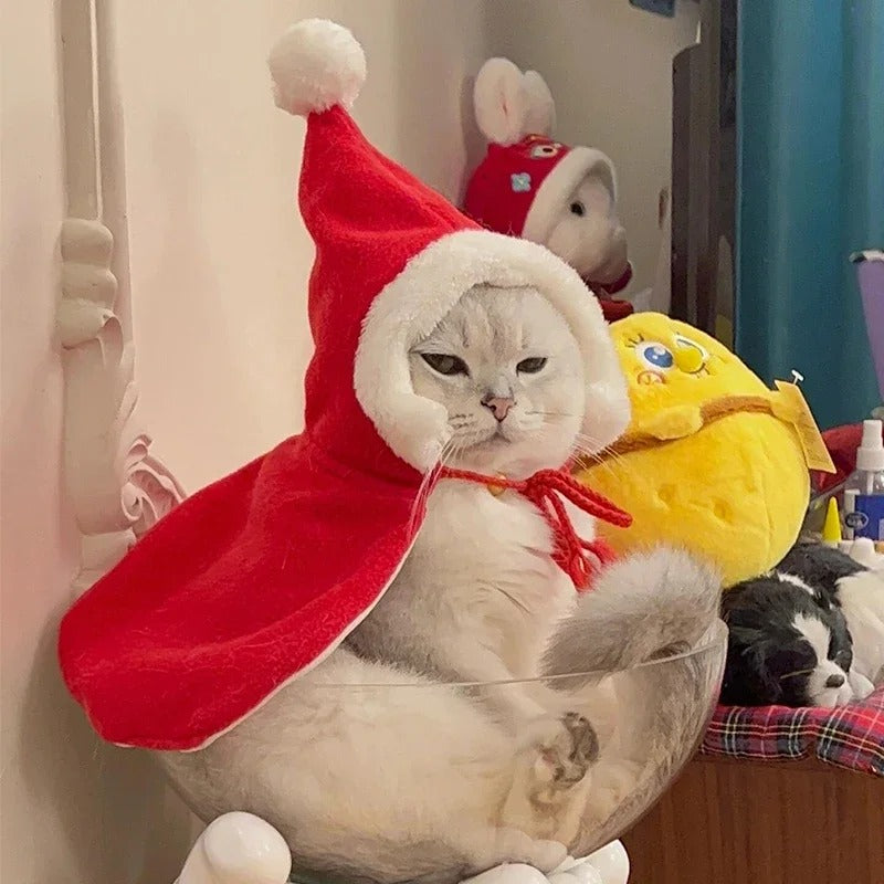 Pet Christmas Cloak